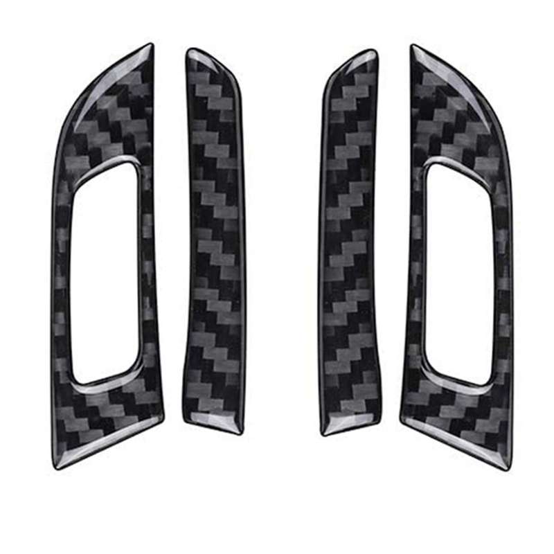 Carbon Fiber Air Outlet Vent Trim for Bmw 3 Series F30 F32 F34 13-19