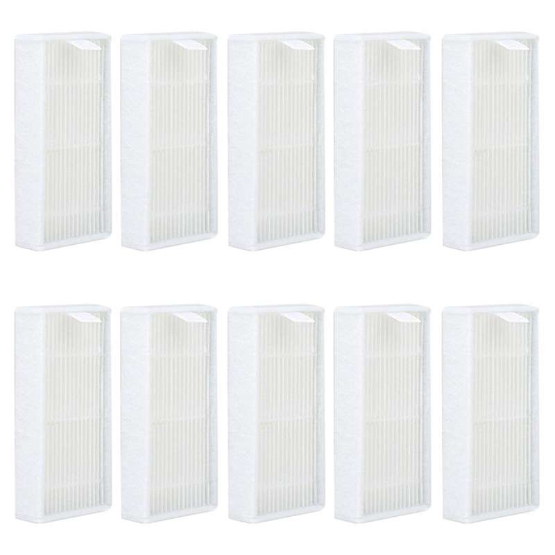 10pcs Hepa Filter for Ecovacs Cen546 S/cr120/eco Sweeping Robot