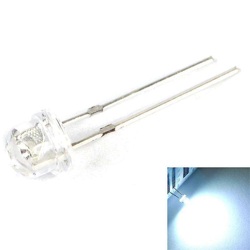 Led Bright Light Lamp Emitting Diode, 70 Piece, Dc 3v-6v, 5 Mm, White