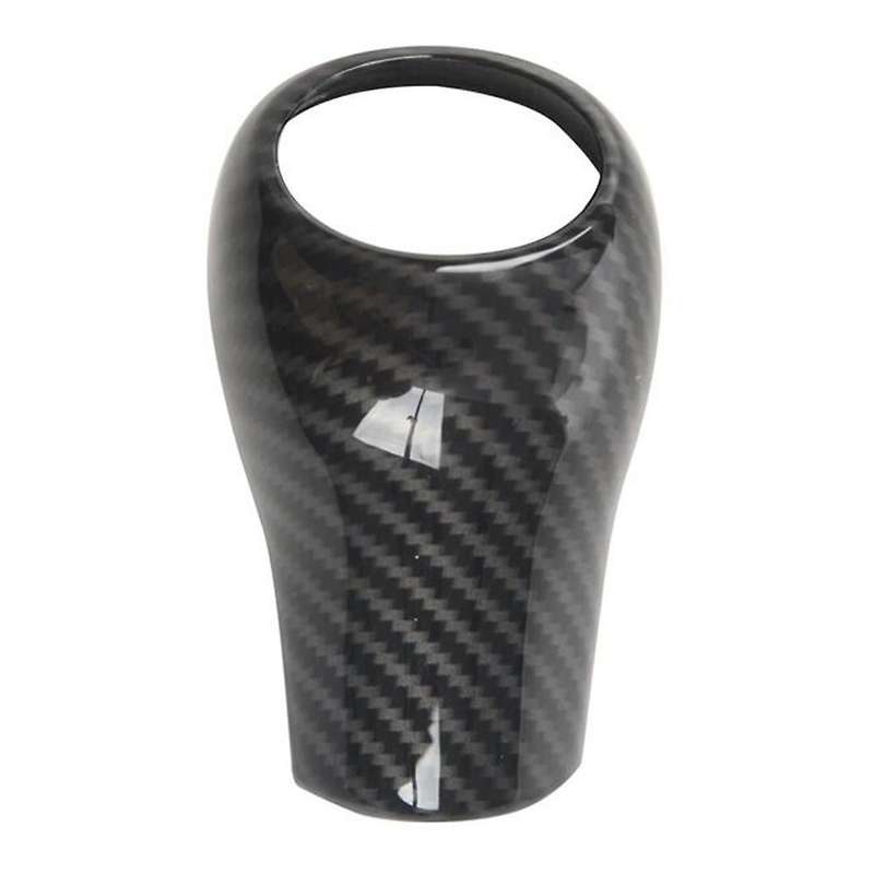 Carbon Fiber Knob Cover for Mercedes-benz W204 W212(bring Wet Wipes)