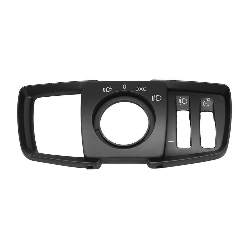 Center Console Switch Control Panel Cover with Light Adjustment