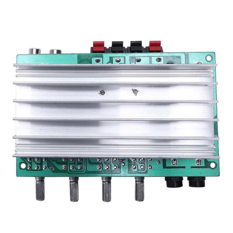 Tda8944 2.1 30x2w Amplifier Tone Board Dc12v with Microphone