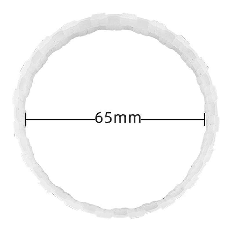 For Ecovacs Sweeper Tire Ring Accessories Anti-wear Tire Skin, 4pcs