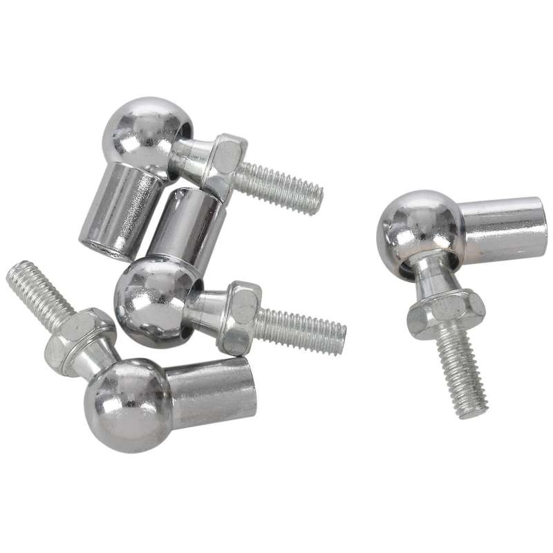 6mm Male Female Thread L Shaped Ball Joint Rod End Bearings 4pcs