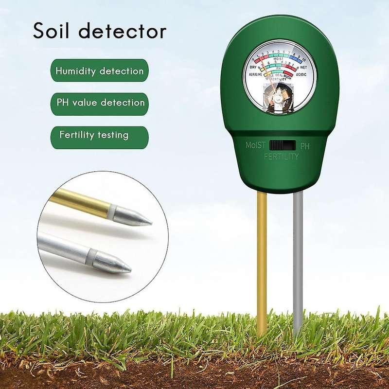 3 In 1 Soil Fertility Meter Ph Tester for Garden Potted Plants