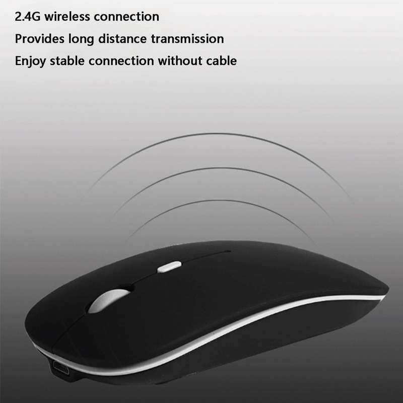 5.0 Bluetooth Wireless Mouse for Apple Macbook Air Xiaomi Pro Black