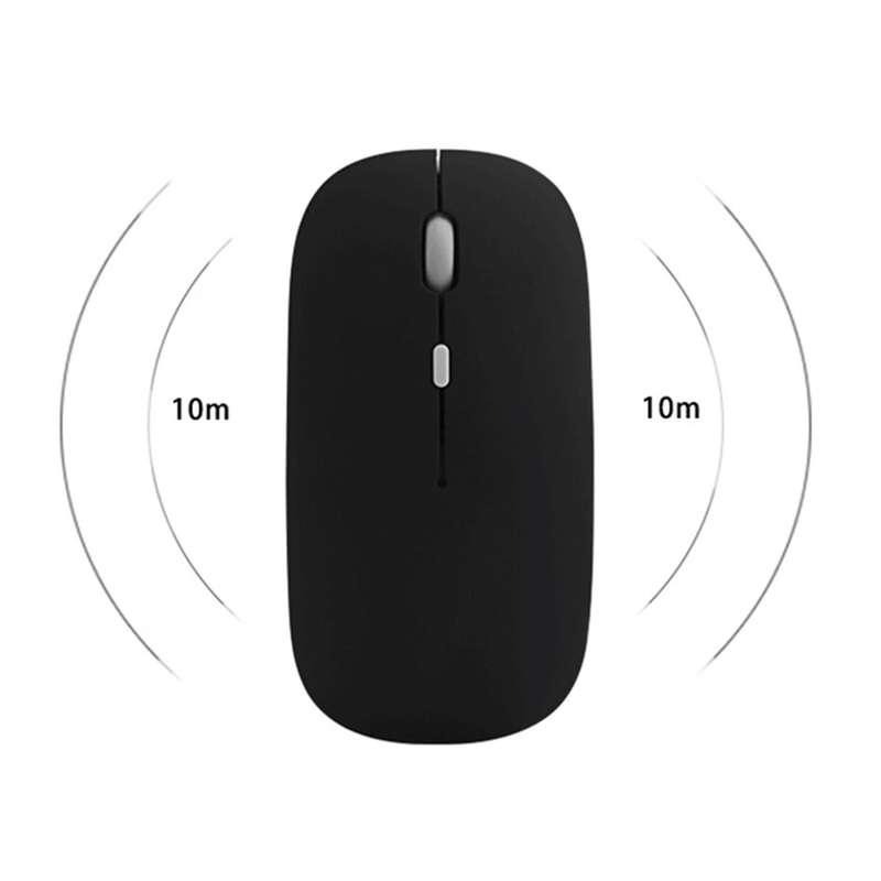 5.0 Bluetooth Wireless Mouse for Apple Macbook Air Xiaomi Pro Black