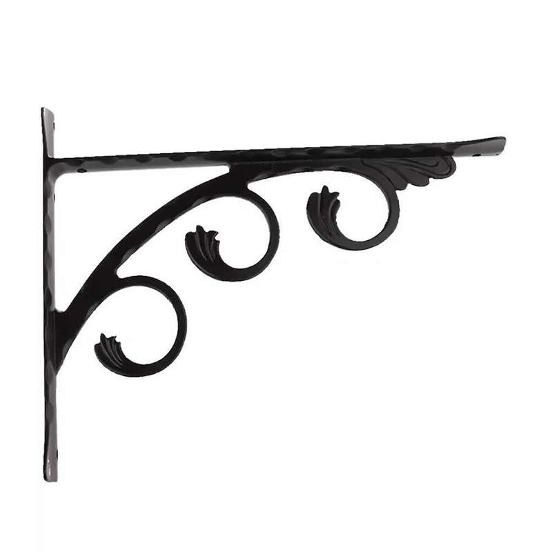 2pcs Wall Mounted L Shaped Angle Bracket Multifuntional Brace Shelf M