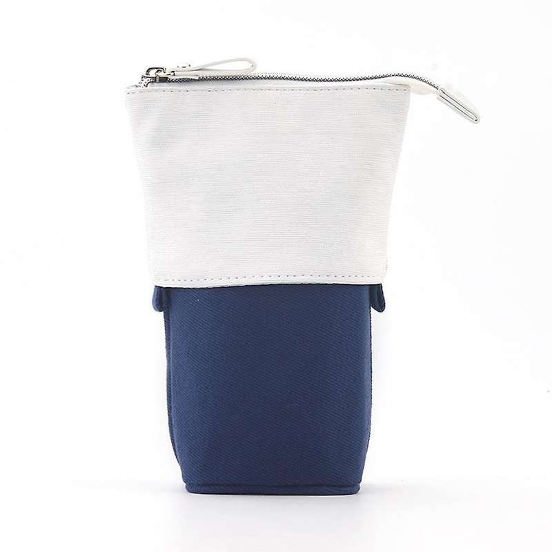 Telescopic Pop-up Pencil Bag Cosmetic Storage Bag for School Office,b