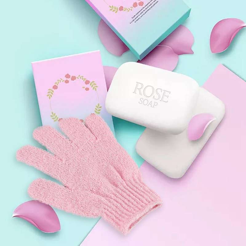 20pcs Exfoliating Bath Shower Glove for Peeling Exfoliating Glove