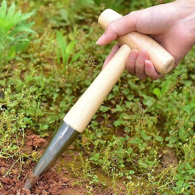 Long Handle Hand Held Bulb Planter for Planting Gardening Supplies
