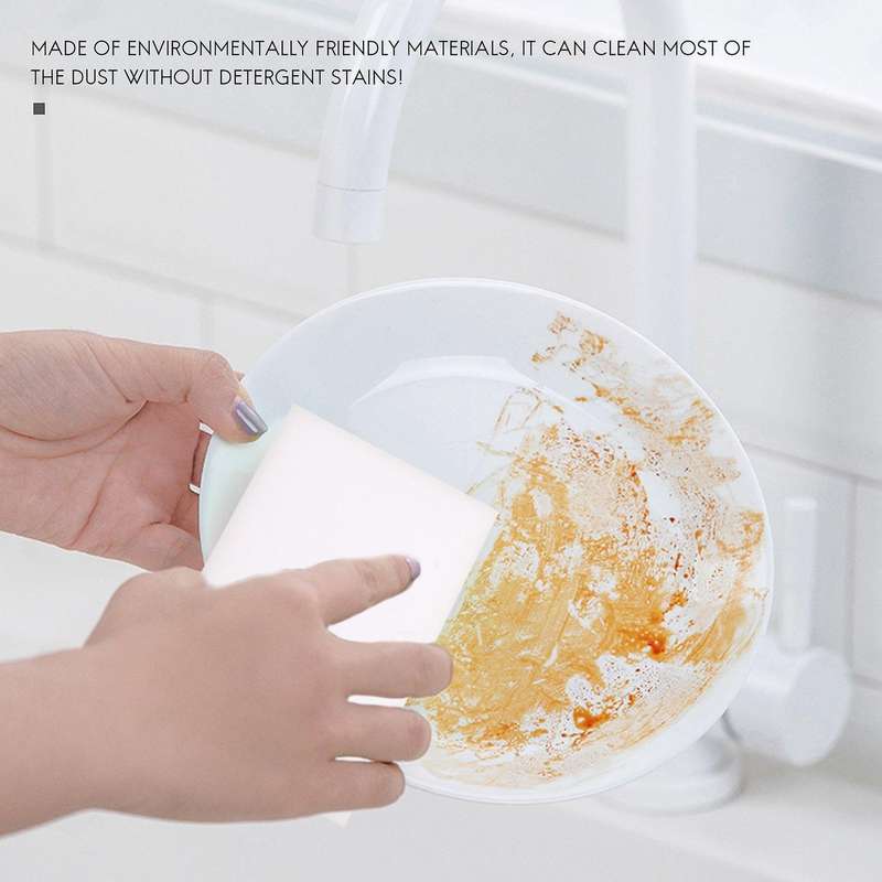 Cleaner Eco-friendly Kitchen Magical Sponge Rub 10*6*2 Cm 100 Pcs