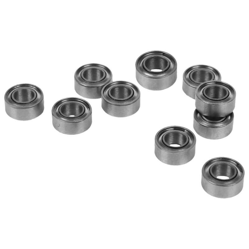 20pcs Miniature Sealed Metal Ball Bearing Model: Mr63-zz 3x6x2.5mm