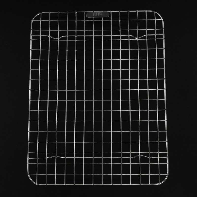 Baking Rack,fits Quarter Sheet Pan, Stainless Steel, for Oven 31x24cm