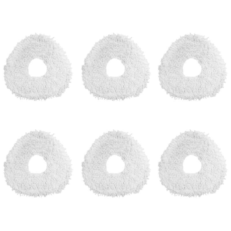 6pcs Mops for Narwal Roborock Yjcc001-1 Robot Vacuum Cleaner Parts
