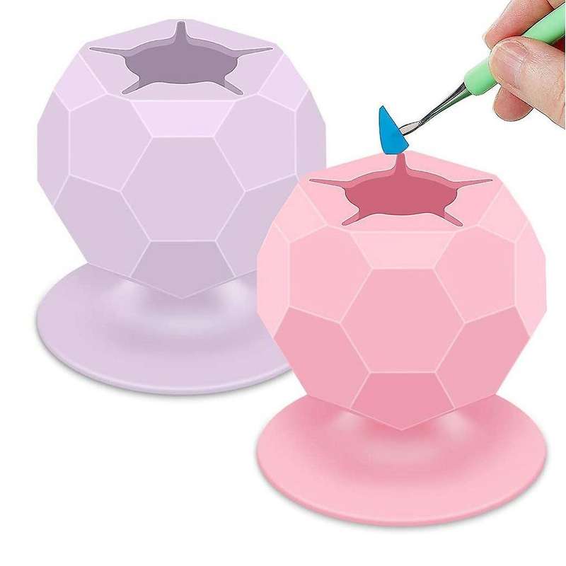 2 Pack Vinyl Weeding Scrap Collectors, Silicone Suction Cups