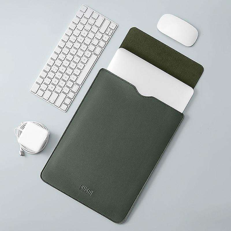 Bubm Laptop Sleeve for Macbook Protective Bag 13.3 Inch Bag Green