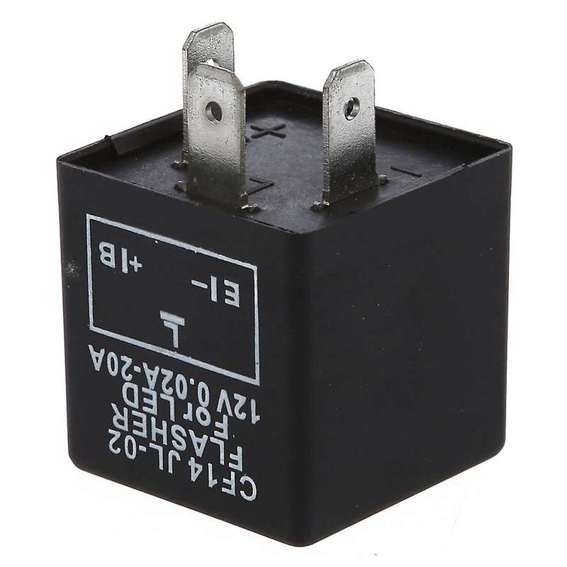 2x Led Indicator Flasher Relay Repeater E.l.b 3pin Car Motorcycle