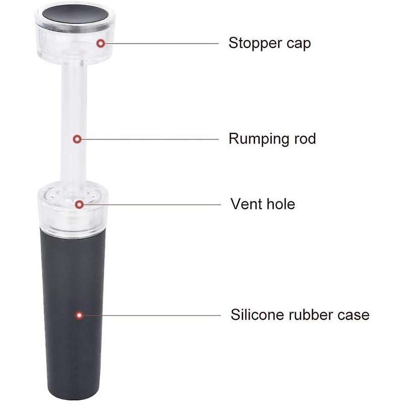 Wine Bottle Stoppers 6 Pack Reusable Wine Bottle Stopper