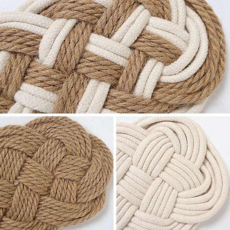 3pcs Nordic Cup Coaster Thermal Insulation Mat A