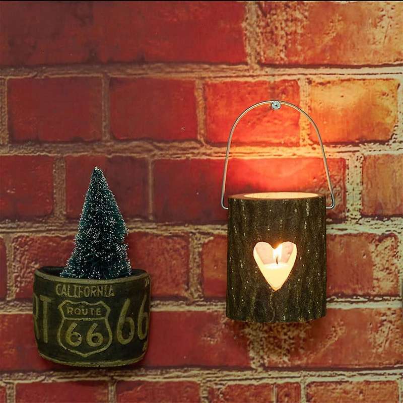 Decorative Candle Cup Valentine's Day Atmosphere Candle Holder A