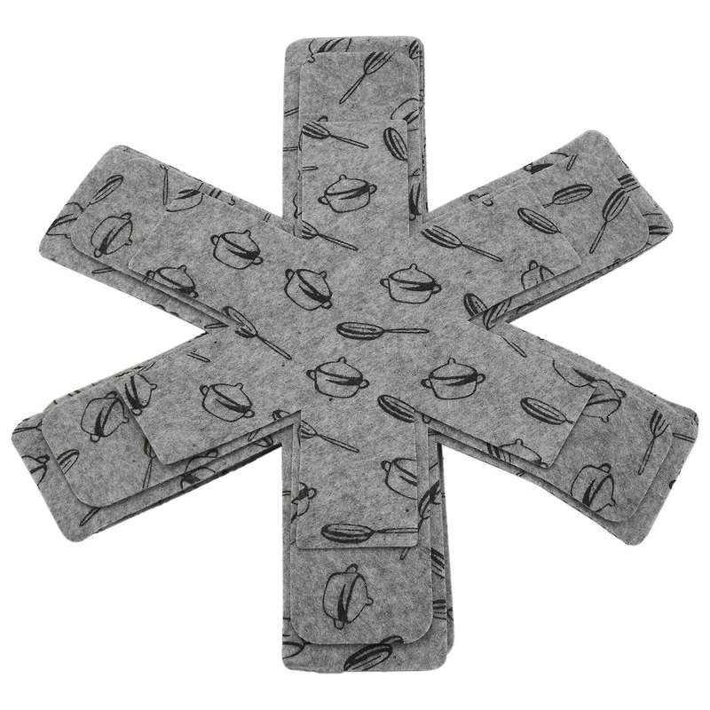12pcs Pot & Pan Divider Pads 3 Sizes-15/14/10 Inch Diameter