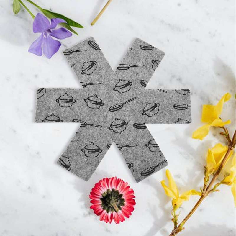 12pcs Pot & Pan Divider Pads 3 Sizes-15/14/10 Inch Diameter