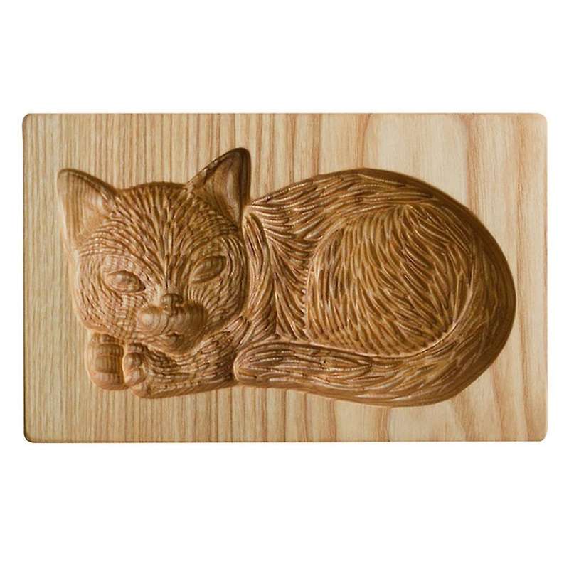Cookie Mold Shortbread Mold Wooden Shortbread Mold(cat)