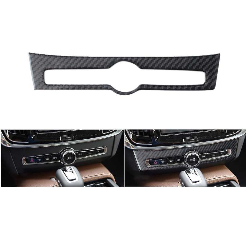 Car Volume Adjustment Frame Cover Trim for Volvo S90 S90l 2017-2019
