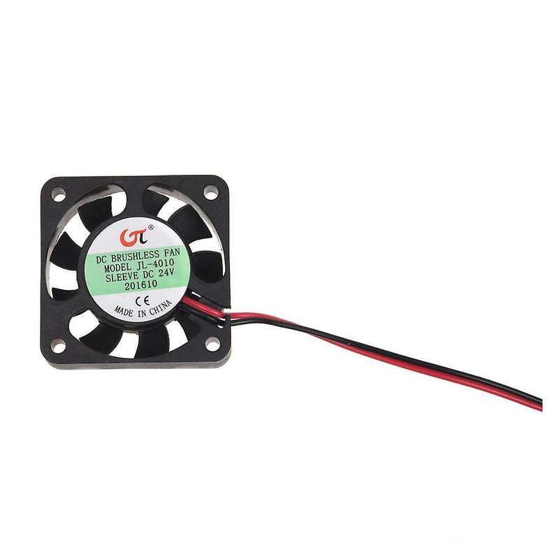 50mm X 10mm Dc 12v 2-pin Connector Computer Case Cooler Cooling Fan