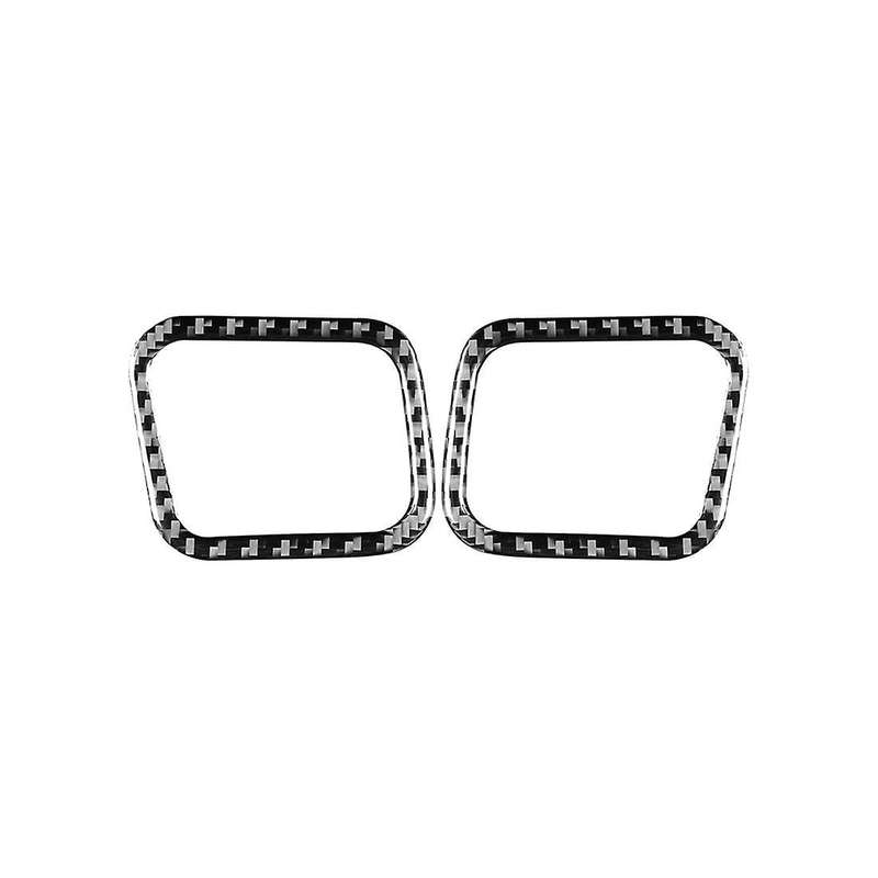 For Toyota Highlander 15-21 Carbon Fiber Air Vent Outlet Frame Cover