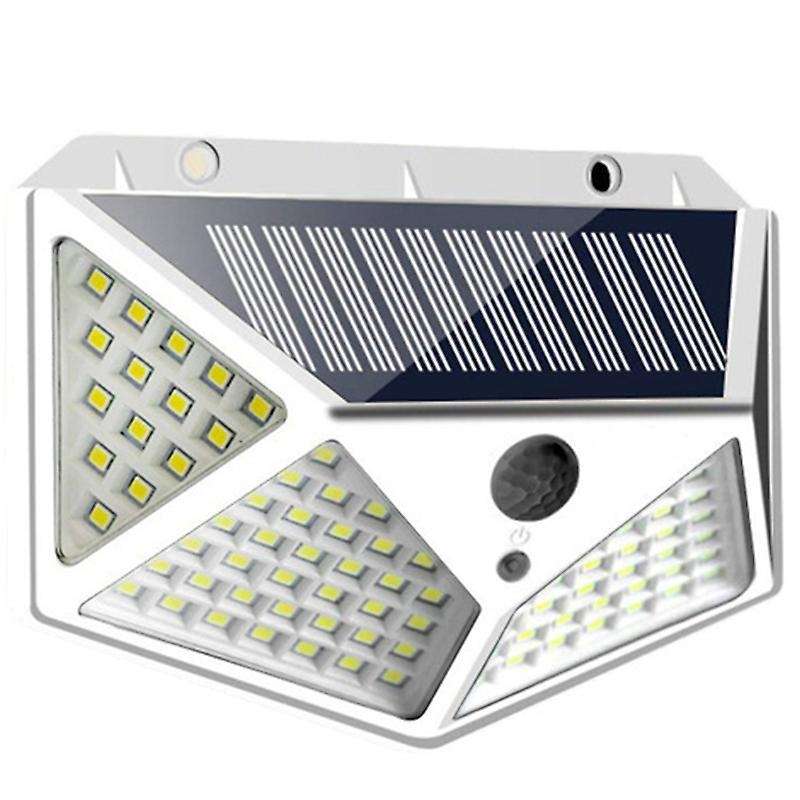 Outdoor Solar Lamp Motion Sensor Light Waterproof for Garden-white