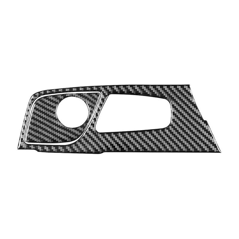 Carbon Fiber Gear Shift Panel Trim for Bmw 5 Series G30 2018-2021 Lhd