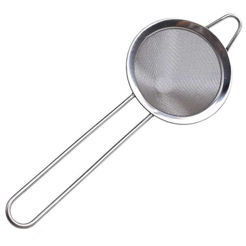 Tea Strainer, 3.3 Inch Fine Sieve Strainer Mesh Strainer with Handle