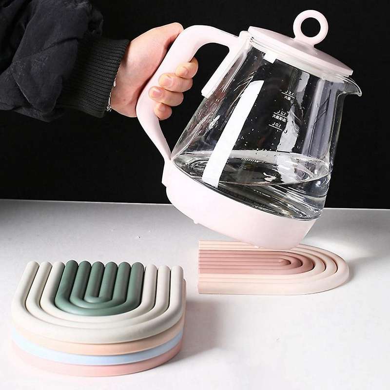 For Drinks Silicone Removable Insulation Pad for Coffee Coasters A