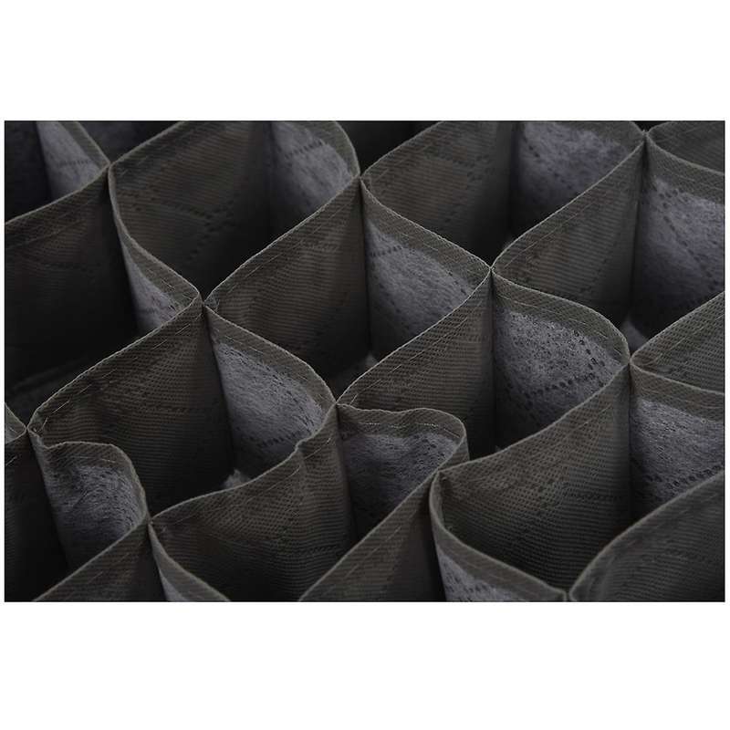 30 Cell Bamboo Charcoal Underwear Bar Ties Socks Drawer Closet Organizer Storage Box