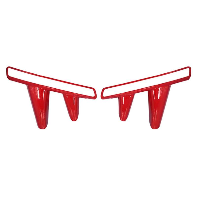 Fog Lamp Modification Fangs Modeling Fog Lamp Decoration Red