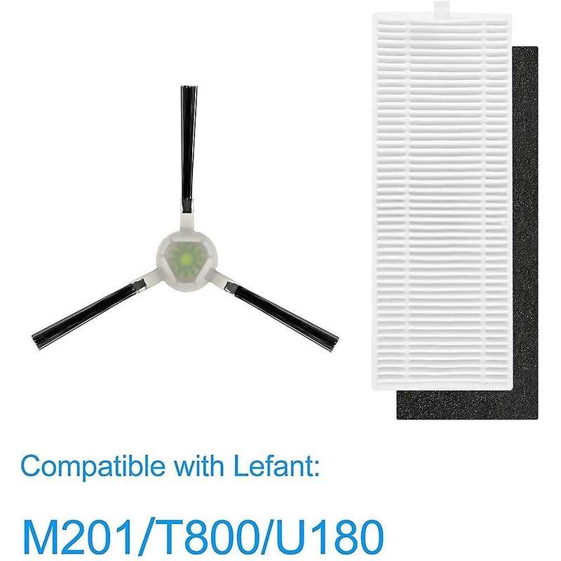 Filters Side Brush for Lefant T700 M501 M200 M201 Robotic Parts