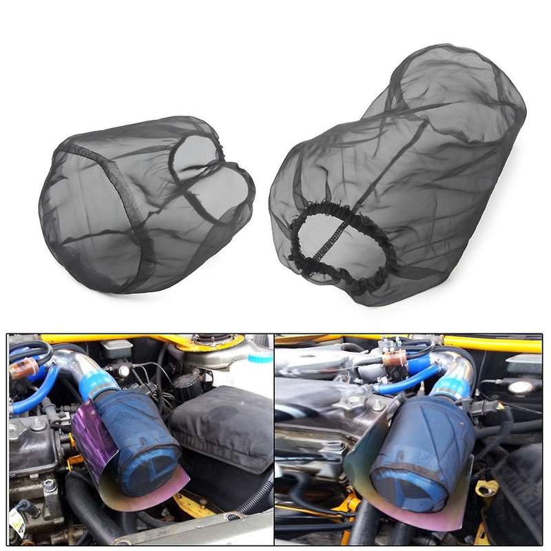Universal Car Cone Air Filter Protective Cover Waterproof 15x12cm