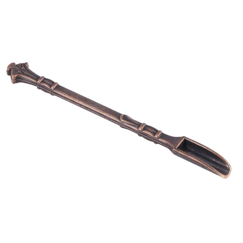 12 Pieces Snuff Spoon Mini Shovel, Tableware Charm, for Filling Vials