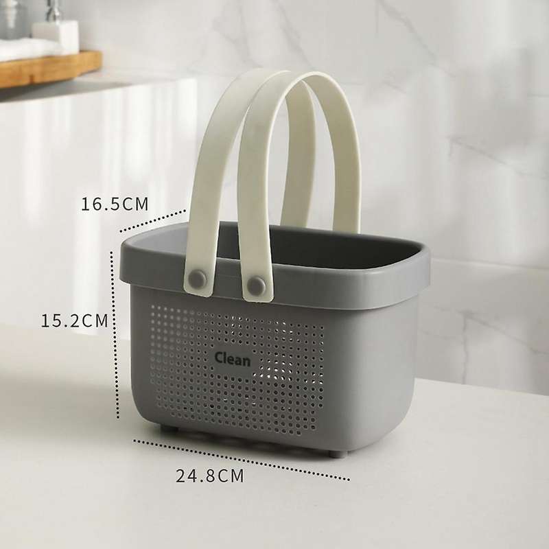 Bathroom Bathing Basket Washing Soap Cosmetic Shower Storage Basket C