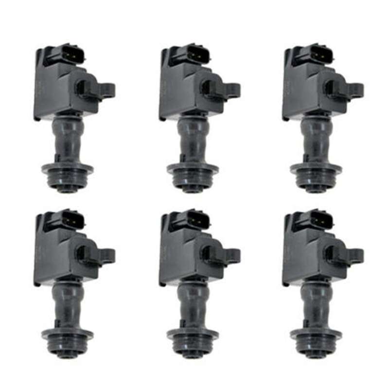 Ignition Coil 6pcs for 98-00 Nissan Skyline Stagea 2.5l, 22448-aa100