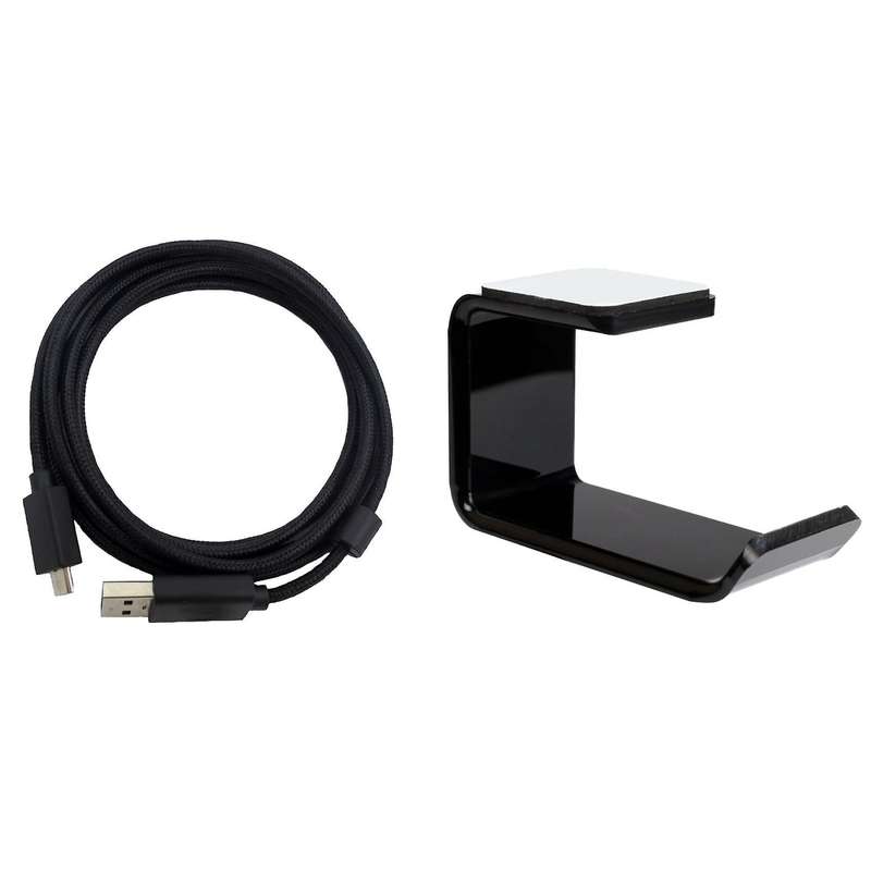 Acrylic Headphone Bracket Wall Mounted Headset Holder Desk