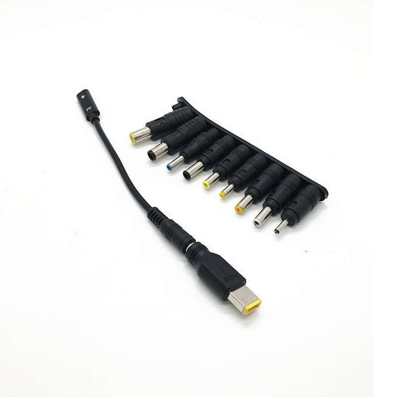 Usb Type C Pd Power Adapter Converter Cable Cord 5.5x2.1 Mm Male