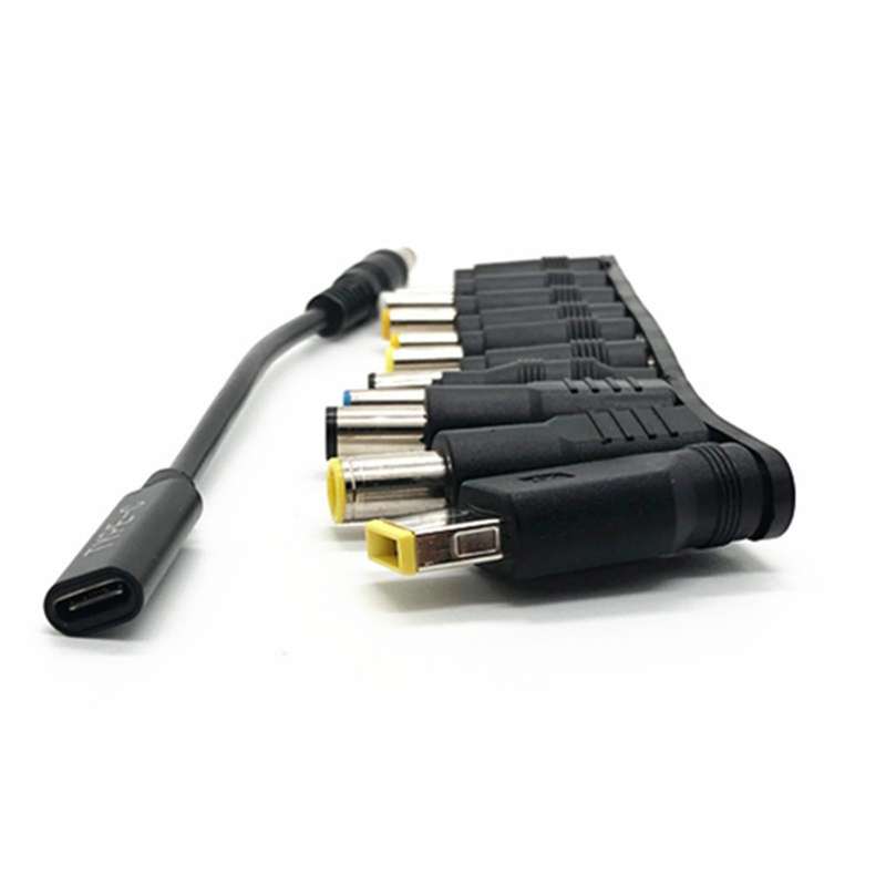 Usb Type C Pd Power Adapter Converter Cable Cord 5.5x2.1 Mm Male