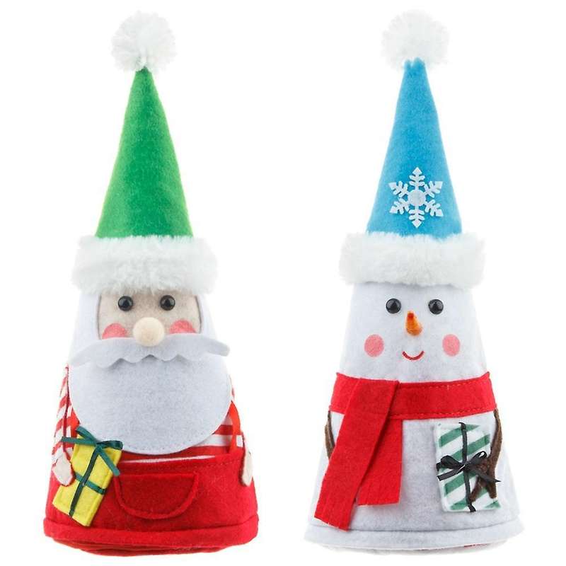 Creative Cartoon Christmas Stocking Santa Claus Snowman Gift Bag