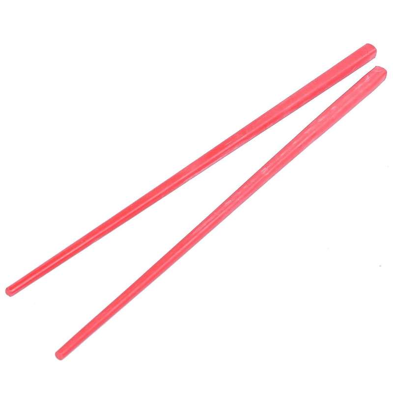 5 Pairs Assorted Color Plastic Chinese Chopsticks 8.7" Long