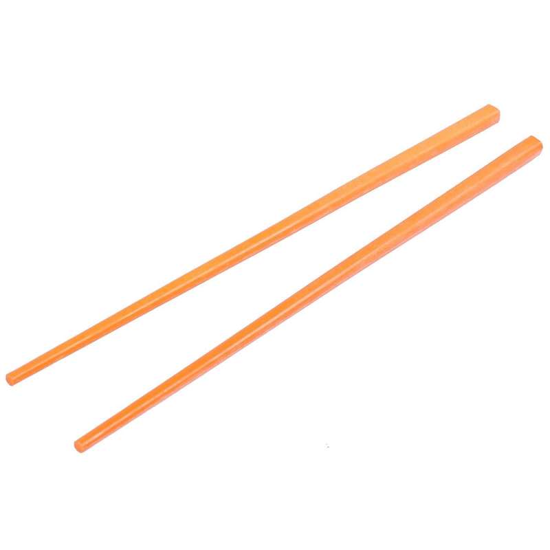 5 Pairs Assorted Color Plastic Chinese Chopsticks 8.7" Long