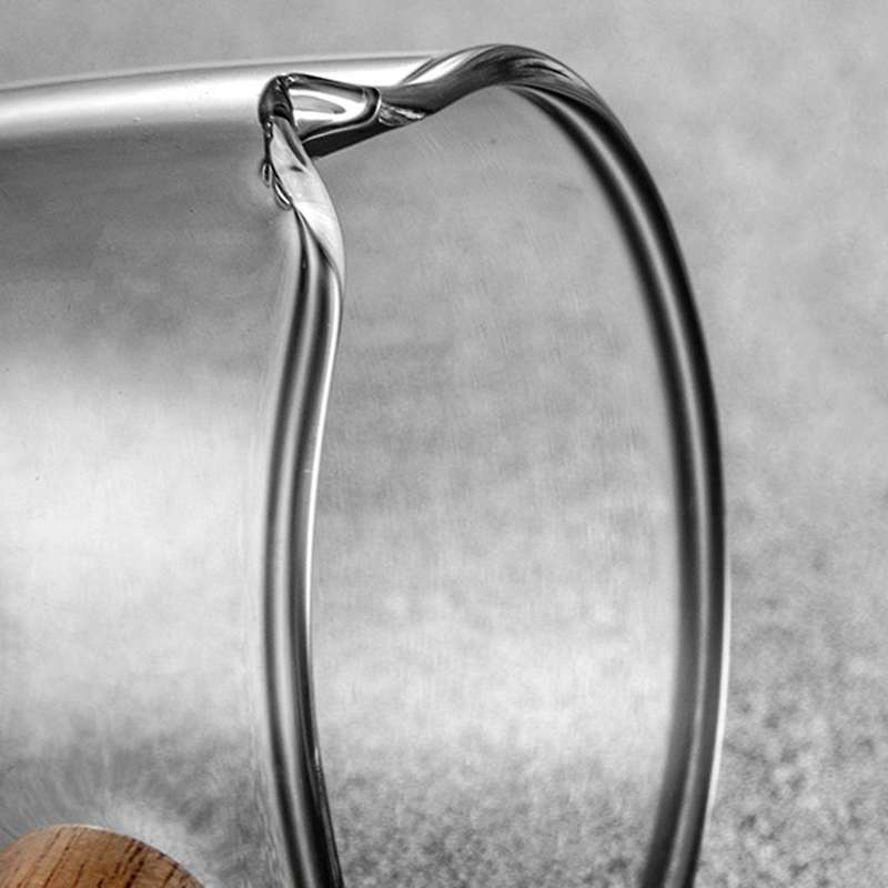Mini Wooden Handle Small Milk Cup Espresso Coffee Extraction Cup 50ml