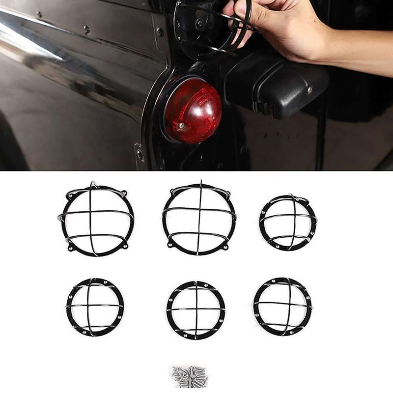 Car Tail Lamp Protective Cover for Land Rover Defender 2014-2019
